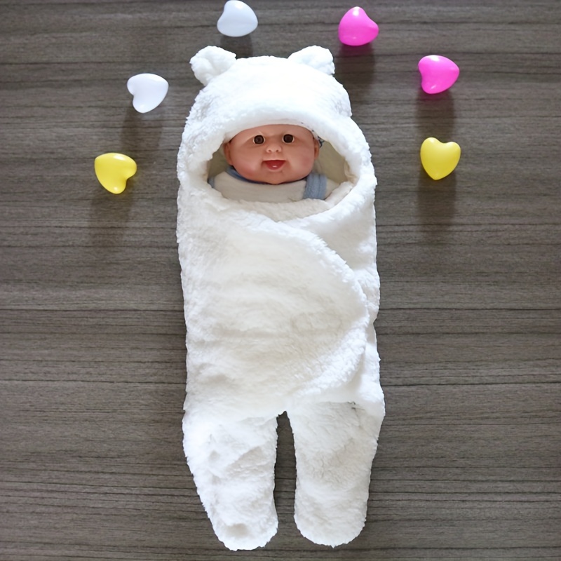 Soft & Warm Newborn Baby Bear Blanket Sleep Sack