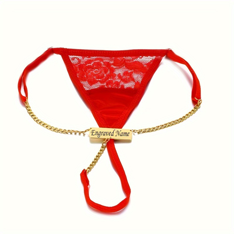  Tanga de cadena de cintura sexy personalizada para