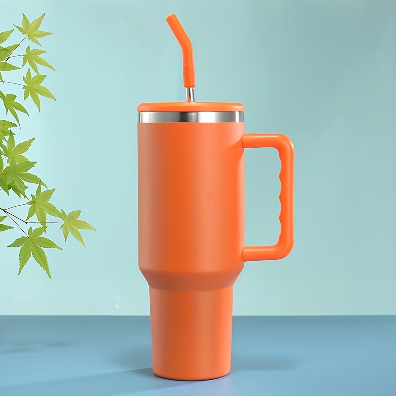 40oz Quencher Tumbler with Straw (Orange) in 2023