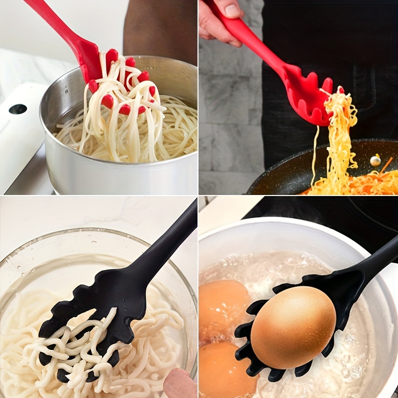 1pc Silicone Spaghetti Spoon Silicone Spaghetti Server Food - Temu