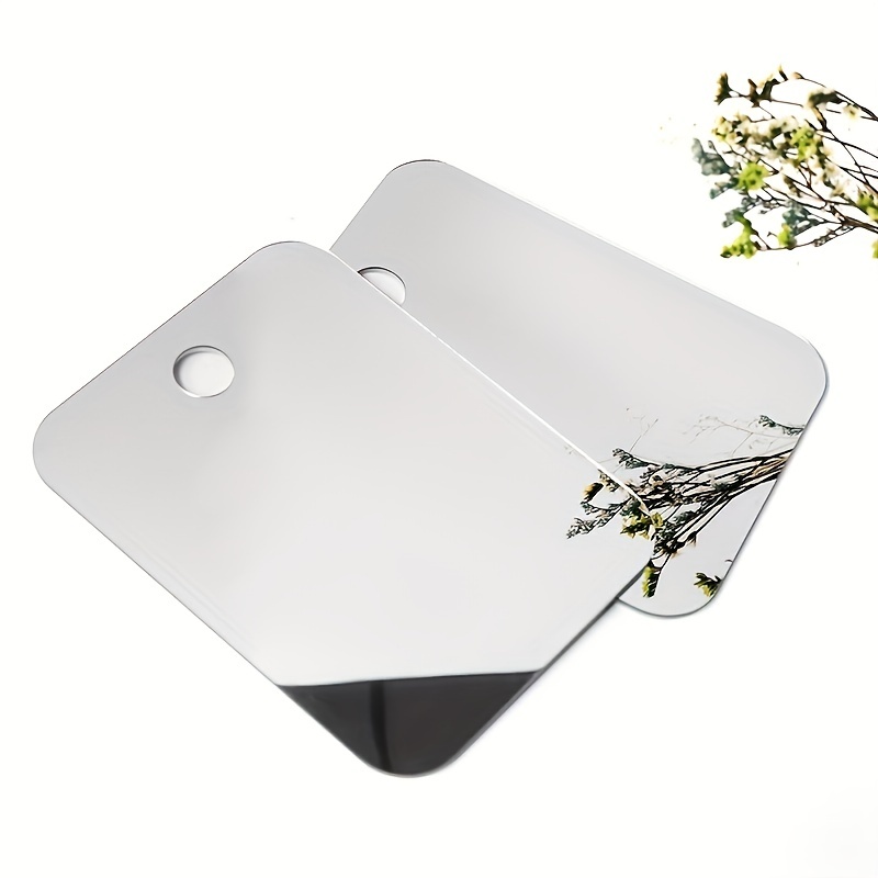 Acrylic Shower Mirror Men's Shaving Mirror Frameless Skincare Mirror