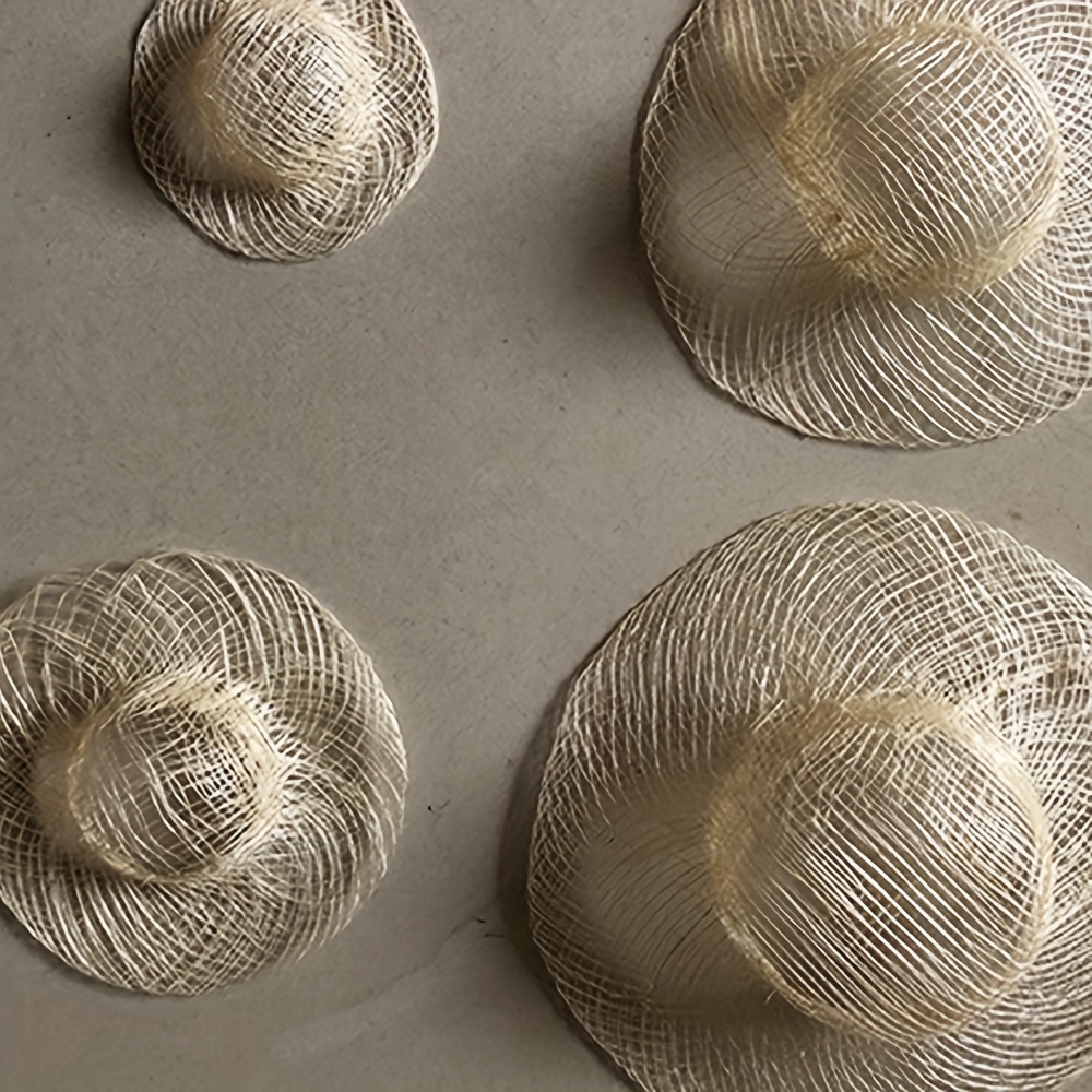 Handcrafted Rattan And Bamboo Woven Mini Straw Hat - Perfect For