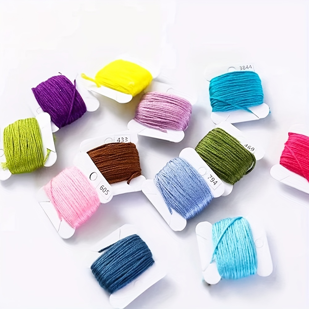 20Pcs Yarn Bobbins Weave Knitting Sewing Winding Boards Thread