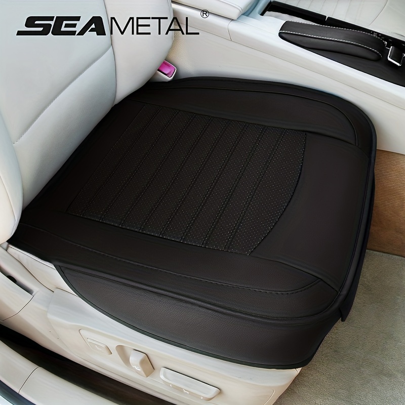 Housses de siège de voiture tout compris SEAMETAL housse de siège de  voiture en cuir de luxe coussin protecteur de chaise automatique ajustement