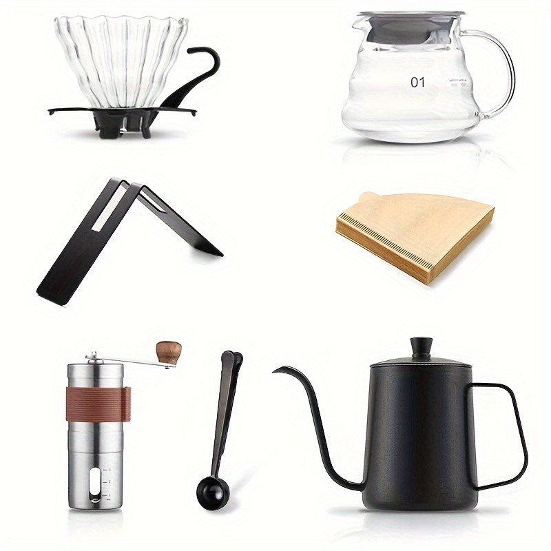 Pour Over Coffee Maker Set Accesorios Café Hervidor Café - Temu