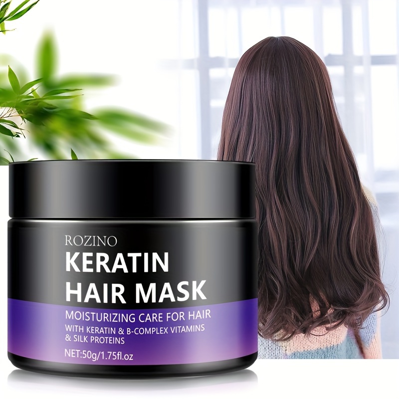 Keratin Hair Mask Purple Hair Mask Removes Yellow Tones Reduces