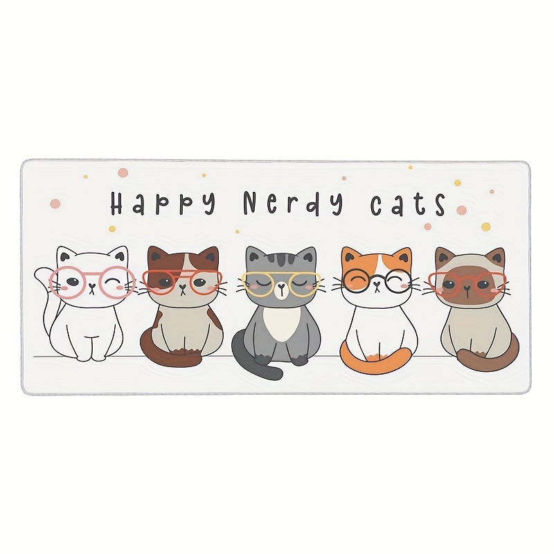 Black cat funny cute cat kitten kitty pet  Pet Mat by miryemshop