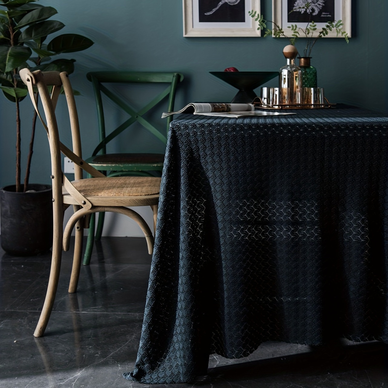 Vintage Lace Tablecloth French Style