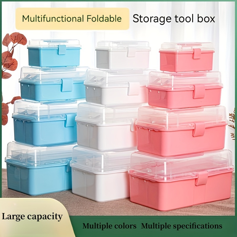 Folding Multifunctional Storage Box Collapsible Storage - Temu