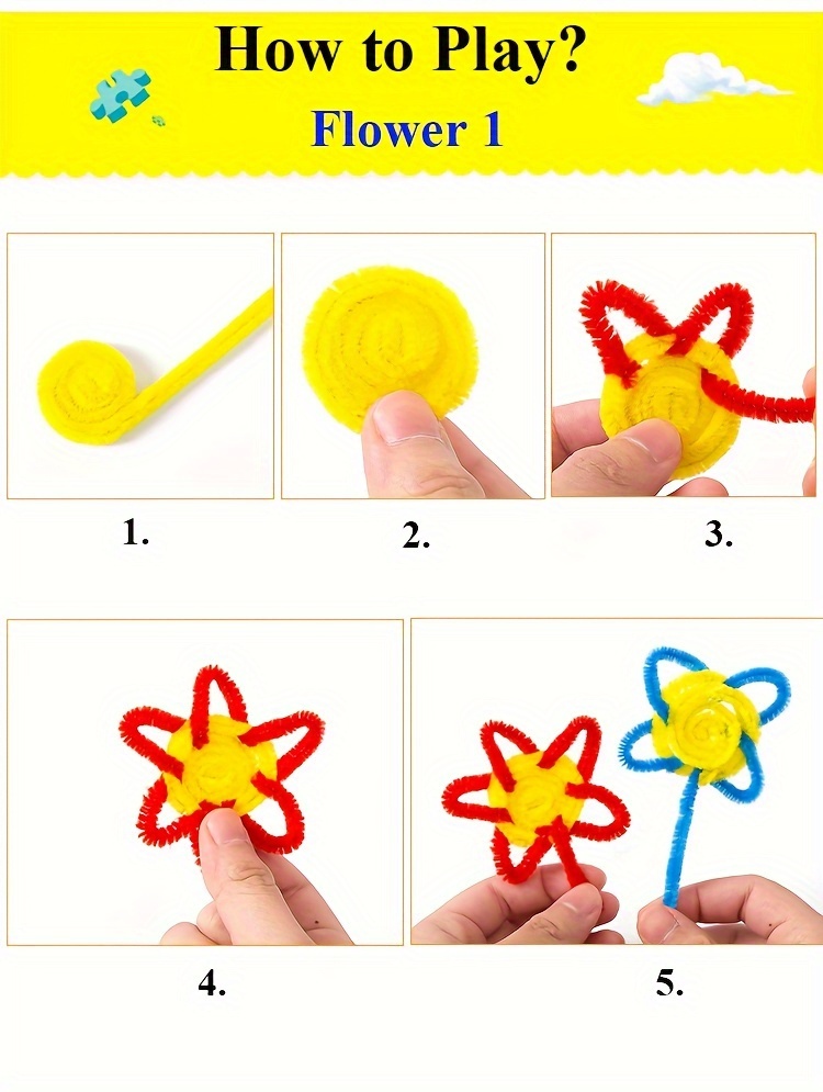 Pipe Cleaner Owl (chenille stems) Step by Step Instructions with