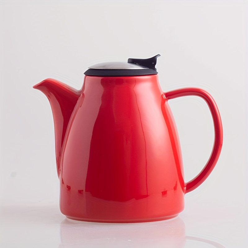 Teapot, Stainless Steel Tea Pot, Thermal Teapot, Thermal Coffee Teapot,  Teapot With Tea Strainer, Metal Teapot, Household Teapot, Kitchen Supplies,  Kitchen Stuff - Temu