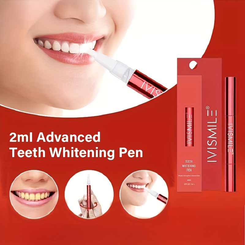 Professional Teeth Whitening Gel Pen 2ml Pap Ingredient Effective