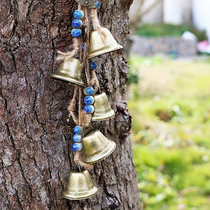 Hanging Door Knob Protection Bells, Witch Bells Wind Chime, Witch