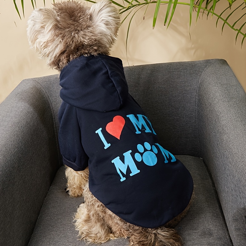 i love mom dog sweater