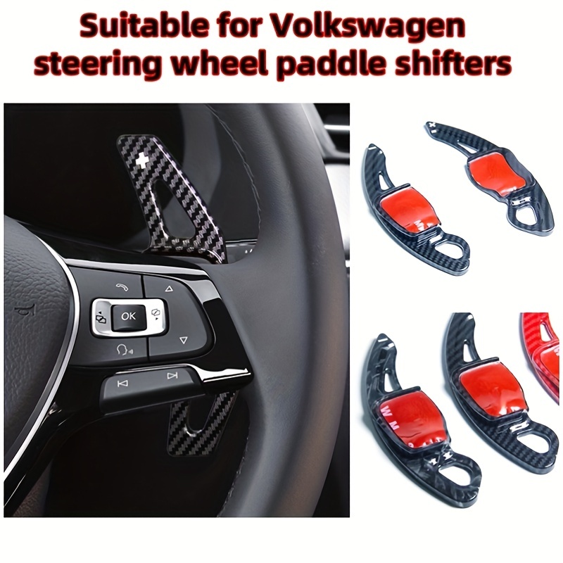 Volkswagen Steering Wheel Paddle Shifter For VW Golf 6 7 7.5 8 MK4 MK5 MK6  MK7 R20 R36 * CC * * Arteon * * Scirocco Sharan