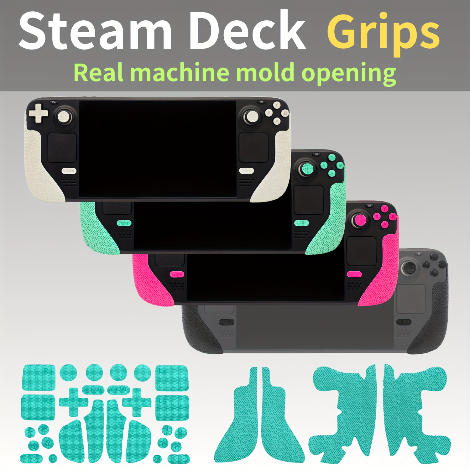 Steam Deck Accesorio Conjunto Completo Accesorios Silicona - Temu