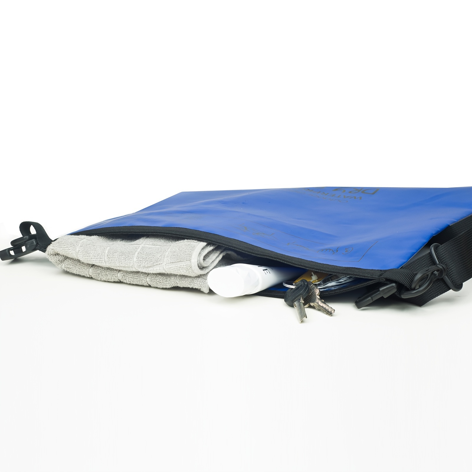 Malo'o Bolsa seca impermeable de 40L/60L/100L, lona enrollable mantiene el  equipo seco para kayak, rafting, canotaje, natación, camping, senderismo