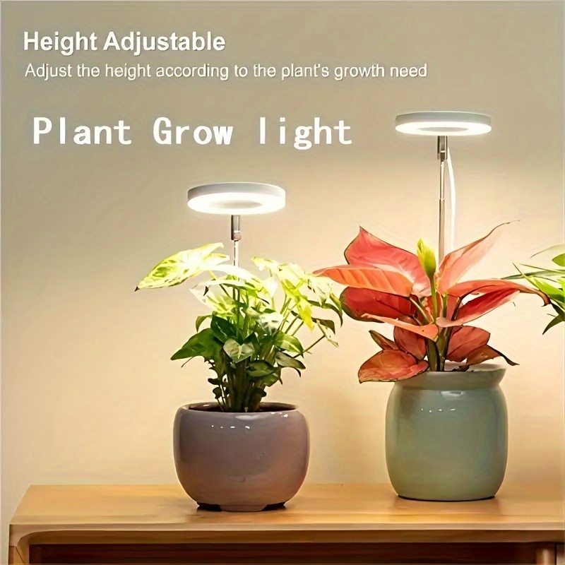 Led Grow Light For Indoor Plants Power Consumption Luminous - Temu