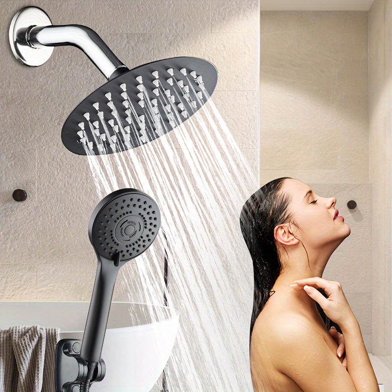 Conjunto de barra deslizante de ducha negra de alta calidad Barra de ducha  montada en la