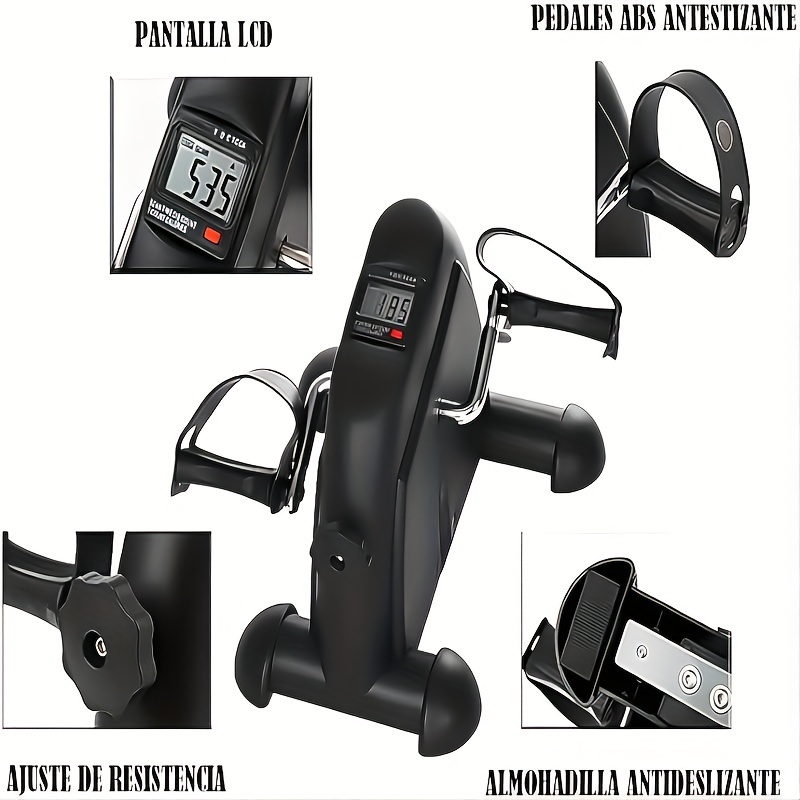 Fitness Pedal Mini Stationary Bike Leg Trainer Indoor Temu