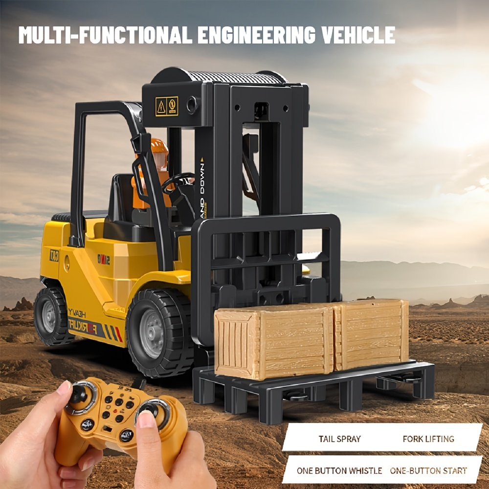 Children Engineering Car Toy Multifunctional Forklift Toy Forklift