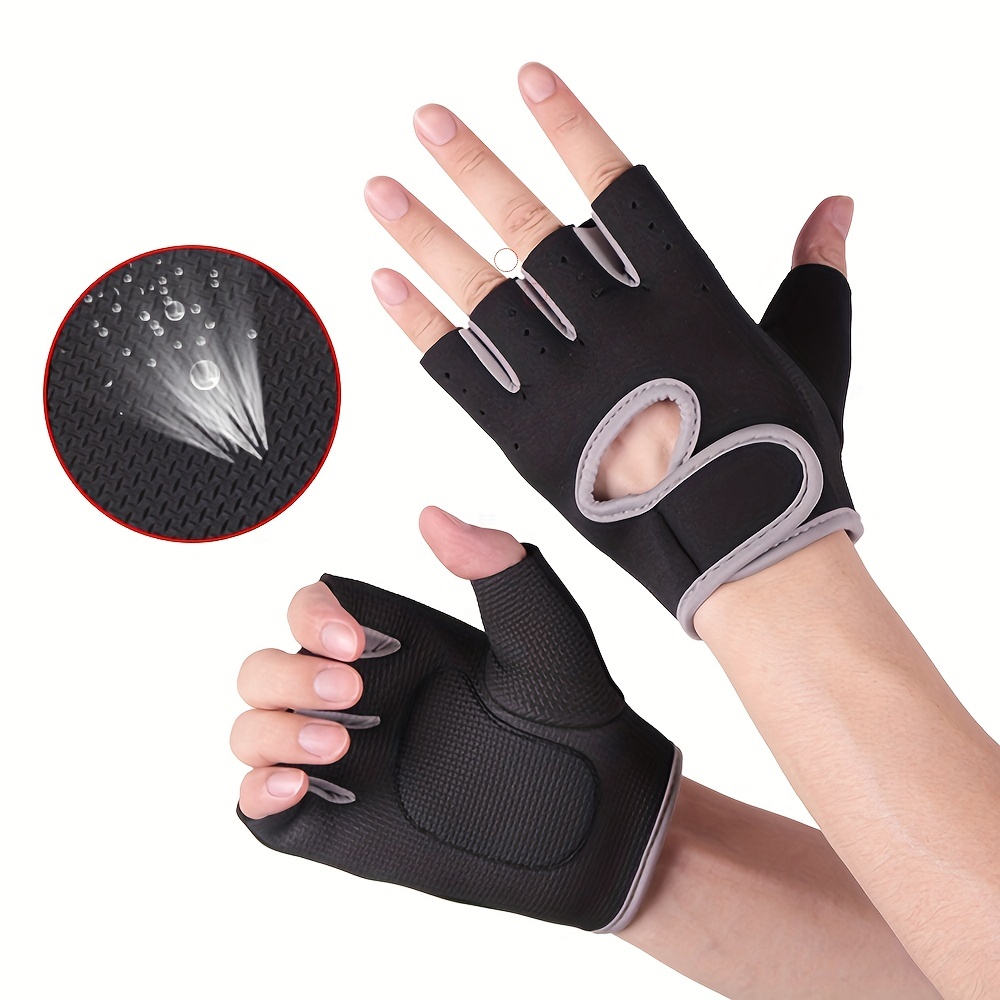 1 Pair Hand Running Non-slip Outdoor Mountaineering Cycling Gloves