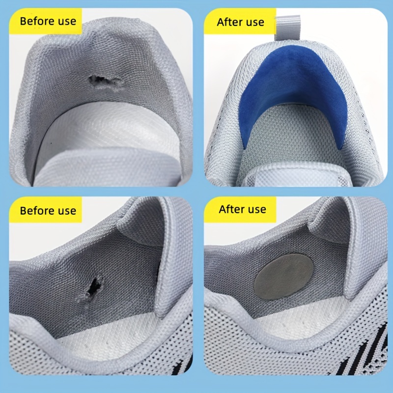 Sneakers Heel Repair Patch Self Adhesive Shoe Heel Frayed Hole Patch | eBay