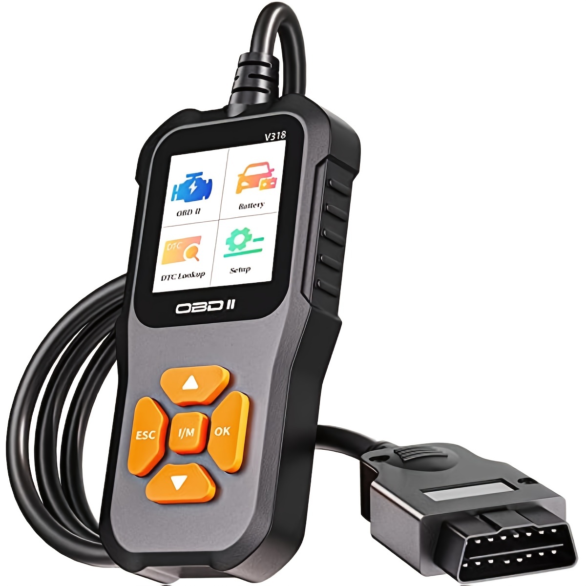 Auto Obd2 Scanner: Check Your Car's Health Battery With This - Temu