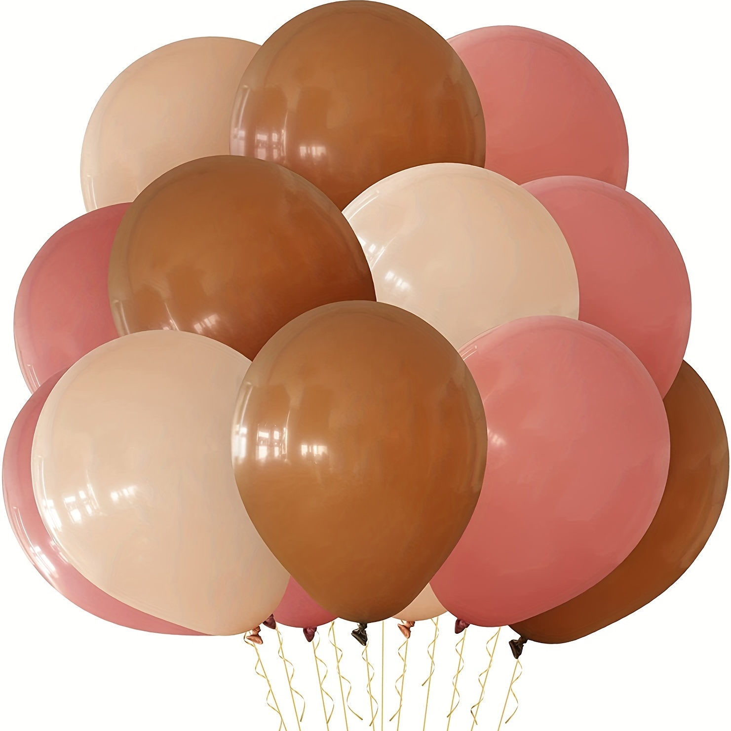 PALLONCINI BEIGE 25 Pz 26 cm diam 9-10 Pollici blush Party Festa  Allestimento