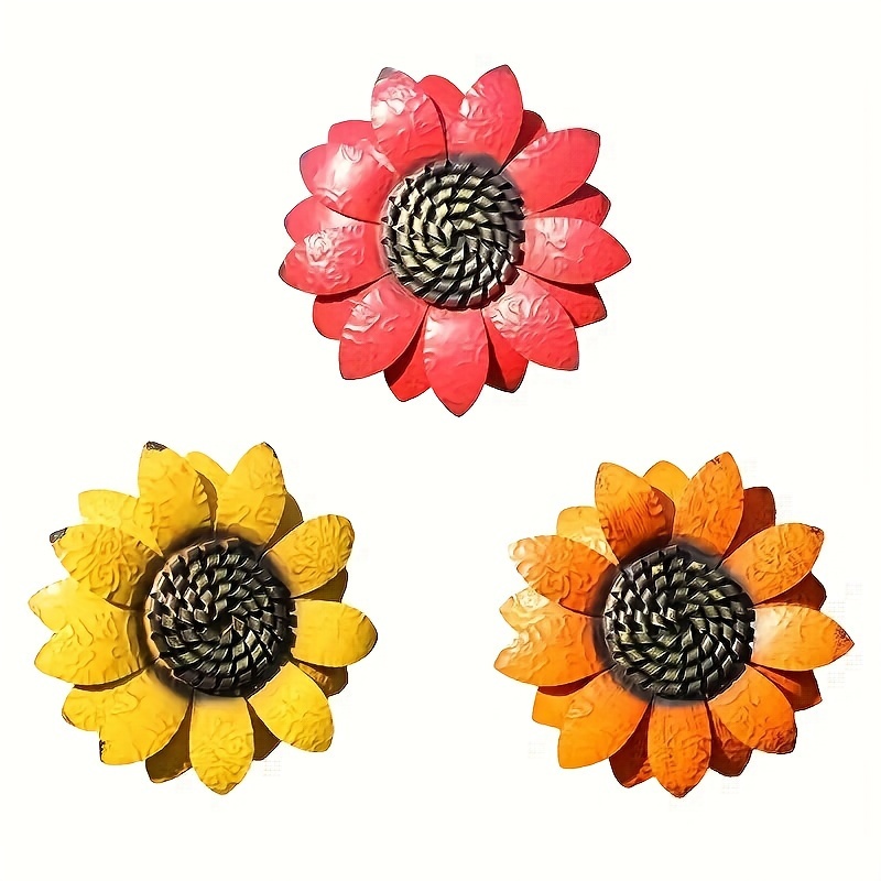 Metal Home Decoration Craft Flower Home Decoration Garden - Temu