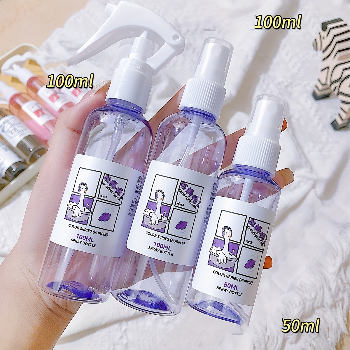 30/60/100ml Refillable Portable Small Spray Bottle,Mini Spray Bottles Spray  Bottle Little Empty Plastic Travel Size Spray Bottles with Fine Mist, Small  Refillable Liquid Containers 