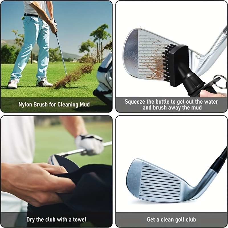 Golf Club Brush and Groove Cleaner