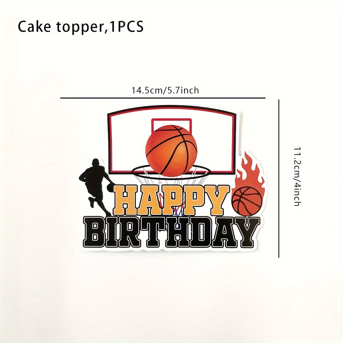 1/10/15/24 Pezzi Decorazioni Feste Compleanno A Tema Basket - Temu Italy