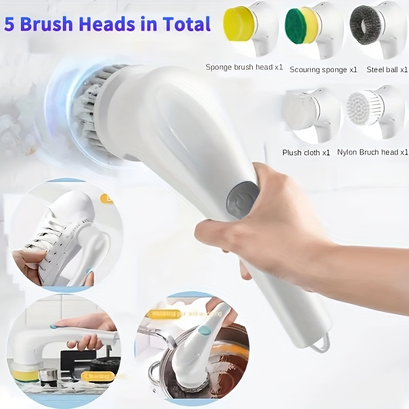 Electric Spin Scrubber ,Handheld Bathtub Electric Brush Bathroom