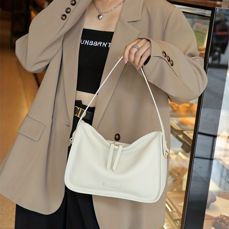 Women's Leather Crossbody Shoulder Purse for Everyday Use