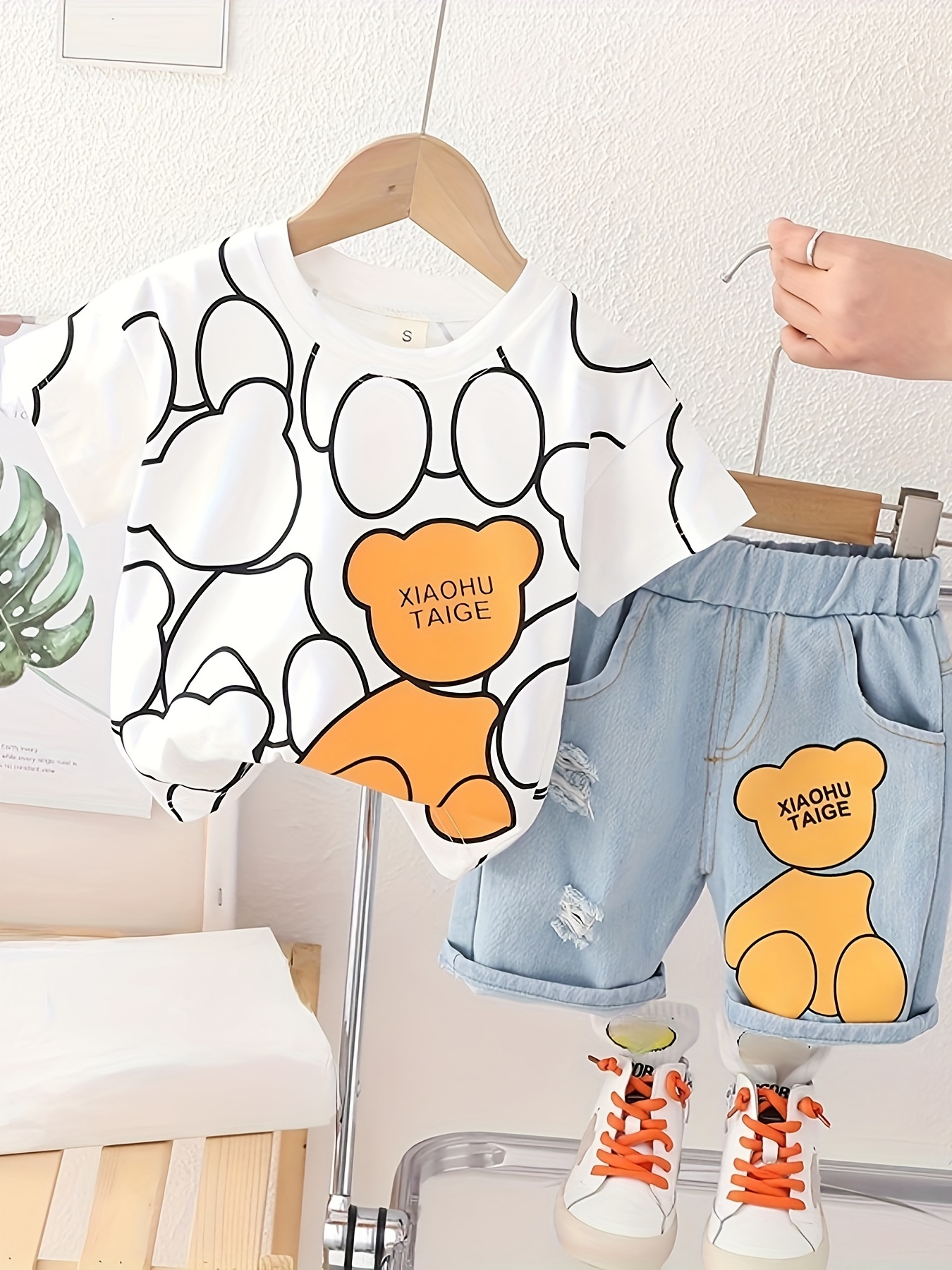 Baby Boys Jeans And Printed Shirts Zalio Baby Boys Casual T-shirt