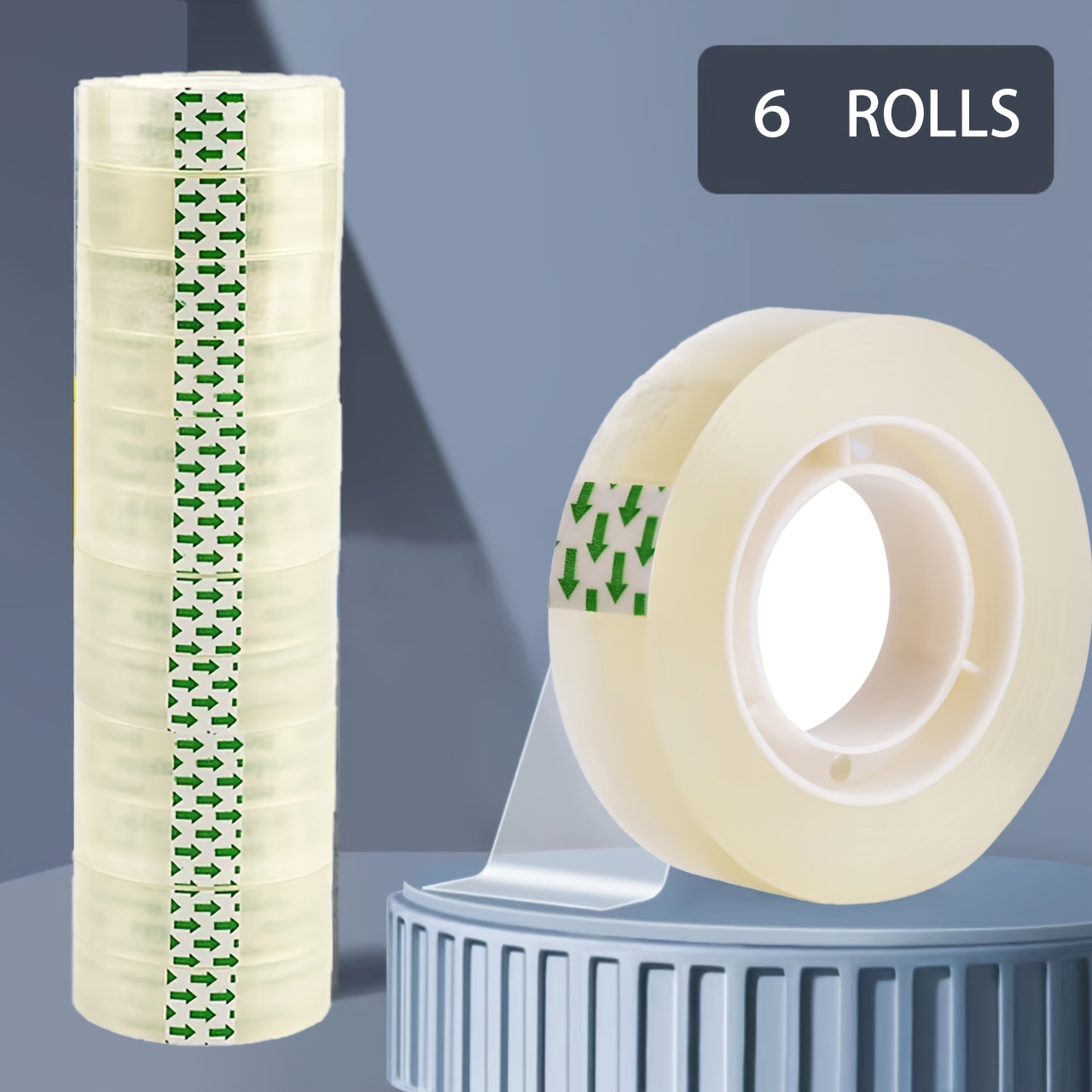 One Roll Of Dark colored Packing Tape Length Of 80 Yards - Temu