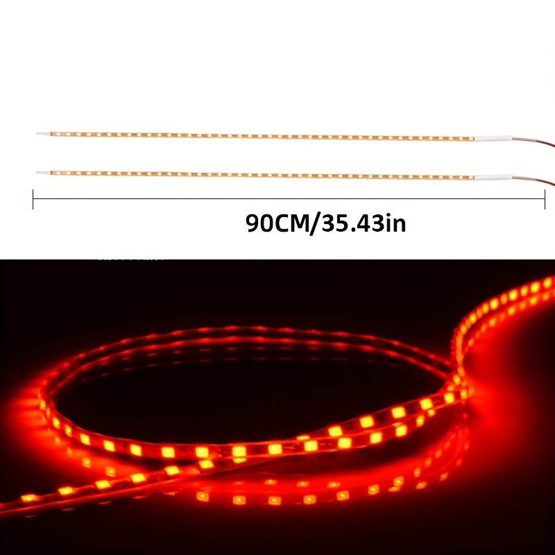 Tira Luces Led Decorativa Motor 12v Resistente Agua 90cm - Temu Chile