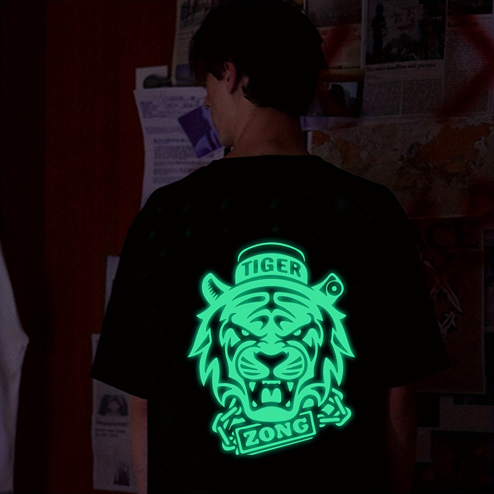 Glow In The Dark T shirt Heat Transfer - Temu