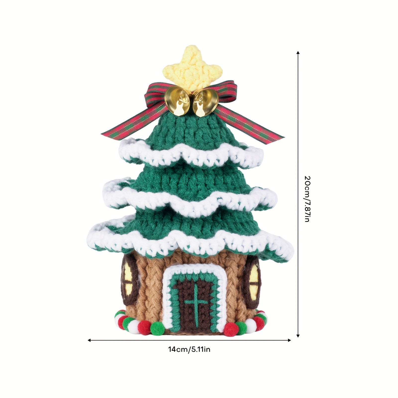 New English Manual Christmas Dwarf Crochet Material - Temu