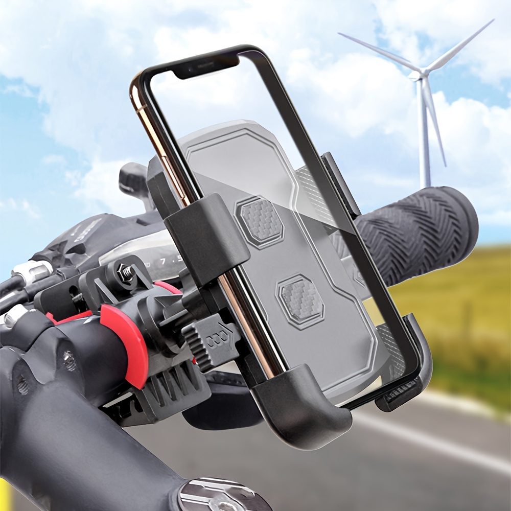 

Electric Vehicle Mobile Phone Holder Navigation Bracket For Takeout, Motorcycle Bike Rider, Car Mounted Battery Car, Driving Support Bracket