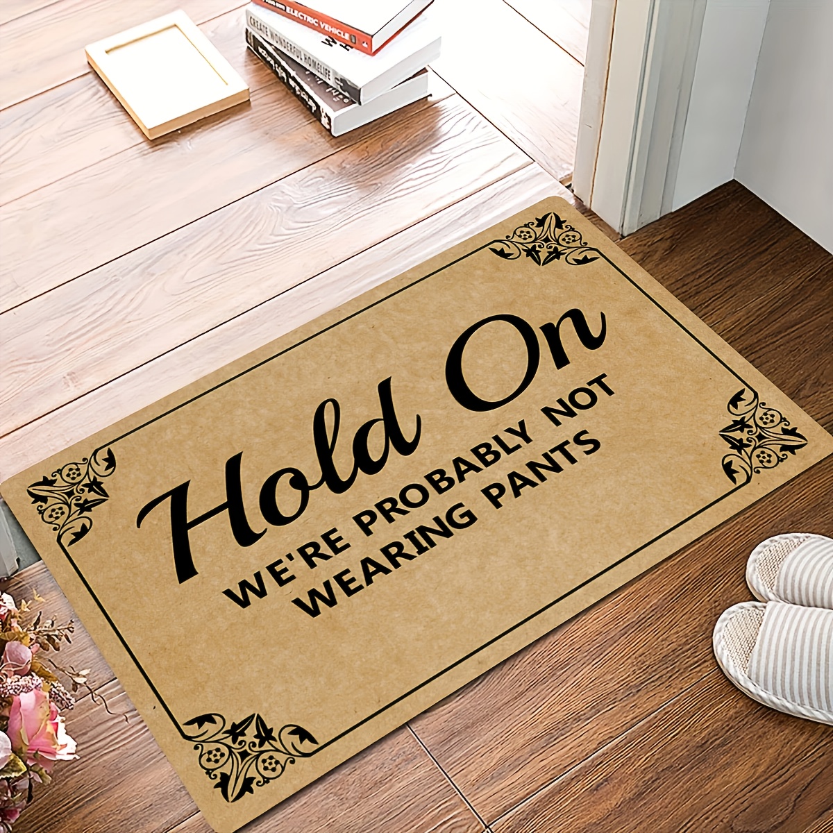 Anti slip Rubber Backing Door Mat Thickened Durable Doormat - Temu