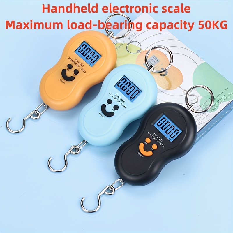 Portable Hand Scale, Electronic Balance Hand Scales, Mini Pocket Digital  Travel Suitcase Luggage Scale, Precision Steelyard Scales For Fishing