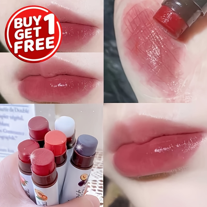 Strawberry Flavored Watery Crystal Clear Jelly Lip Oil Lip Gloss Fruity  Flavor Moisturizing And Diluting Lip Lines Jelly Lipstick Pouty Lip Lip  Gloss