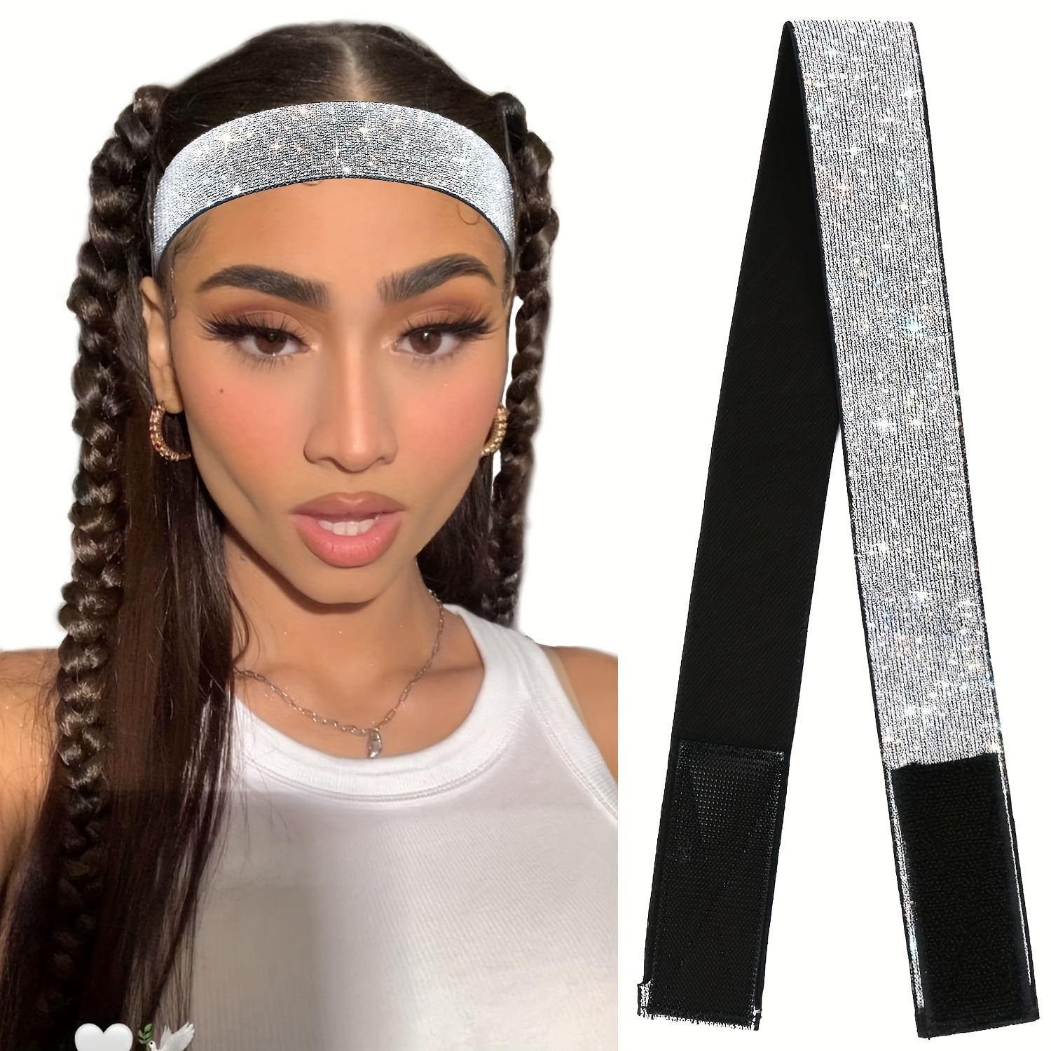 Wig Caps Aliader Hair Elastic Band For Wigs With MagicTape Headband Edge  Laying Scarf Wraps Fixed Lace 230630 From Xing07, $7.38