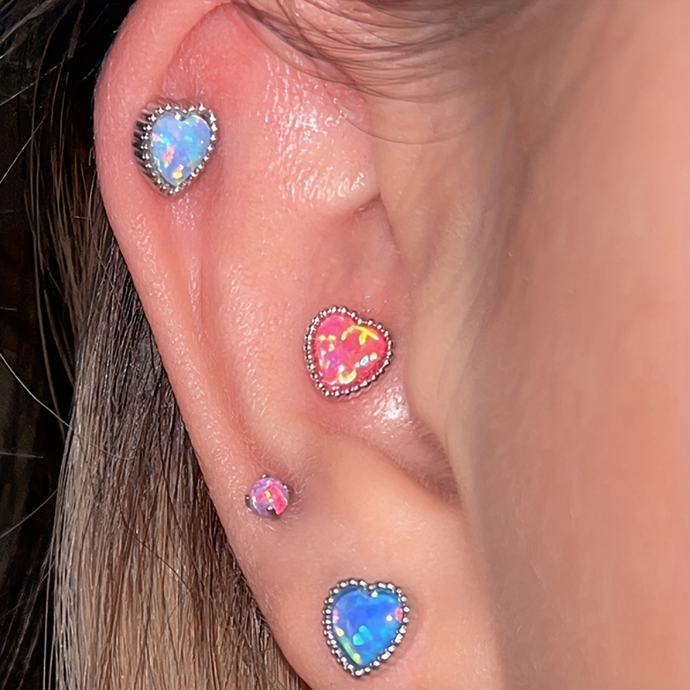 Opal deals labret piercing