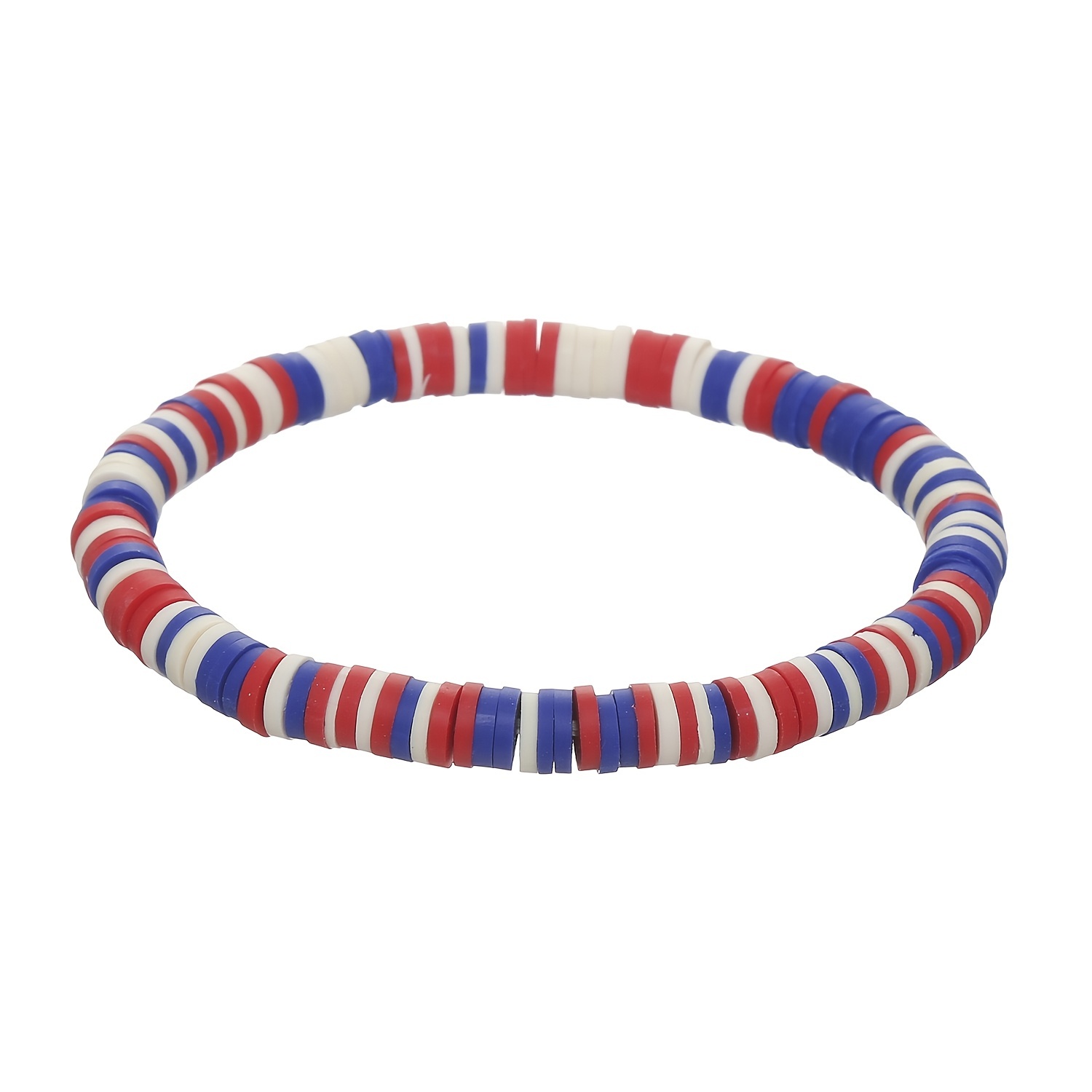 New Clay Beads Clay Beads Hand String American Independence - Temu