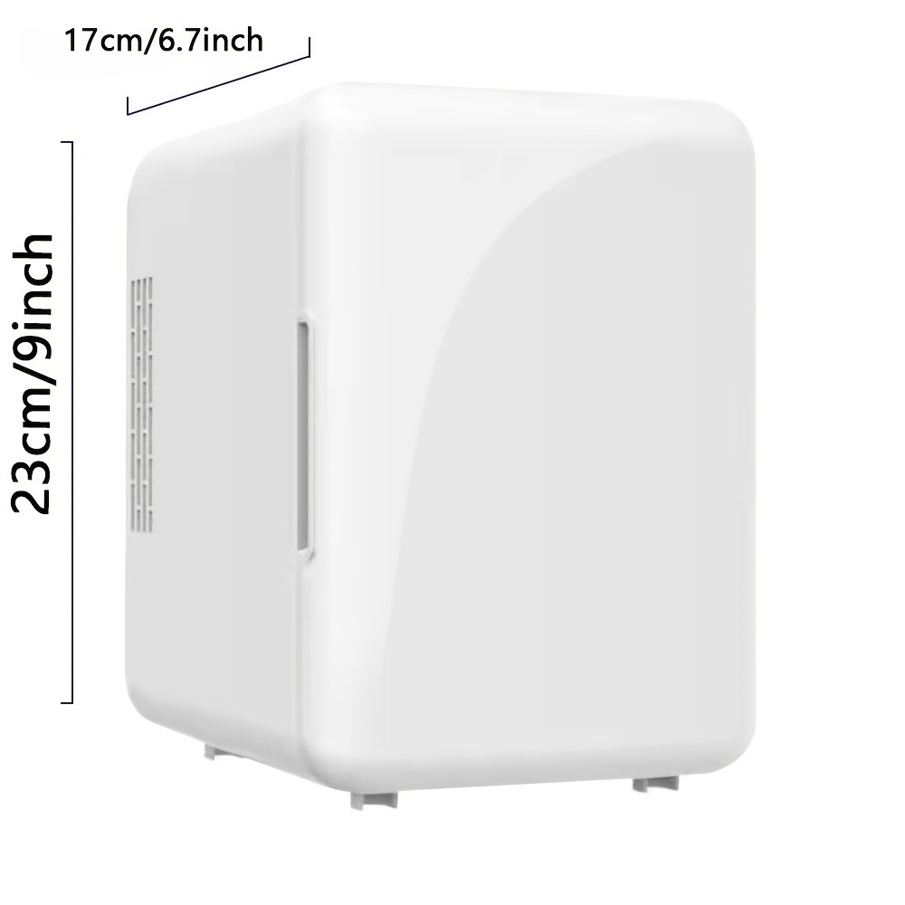 Mini Fridge Small Refrigerator Compact Small Cooler Portable Dorm Home  Black