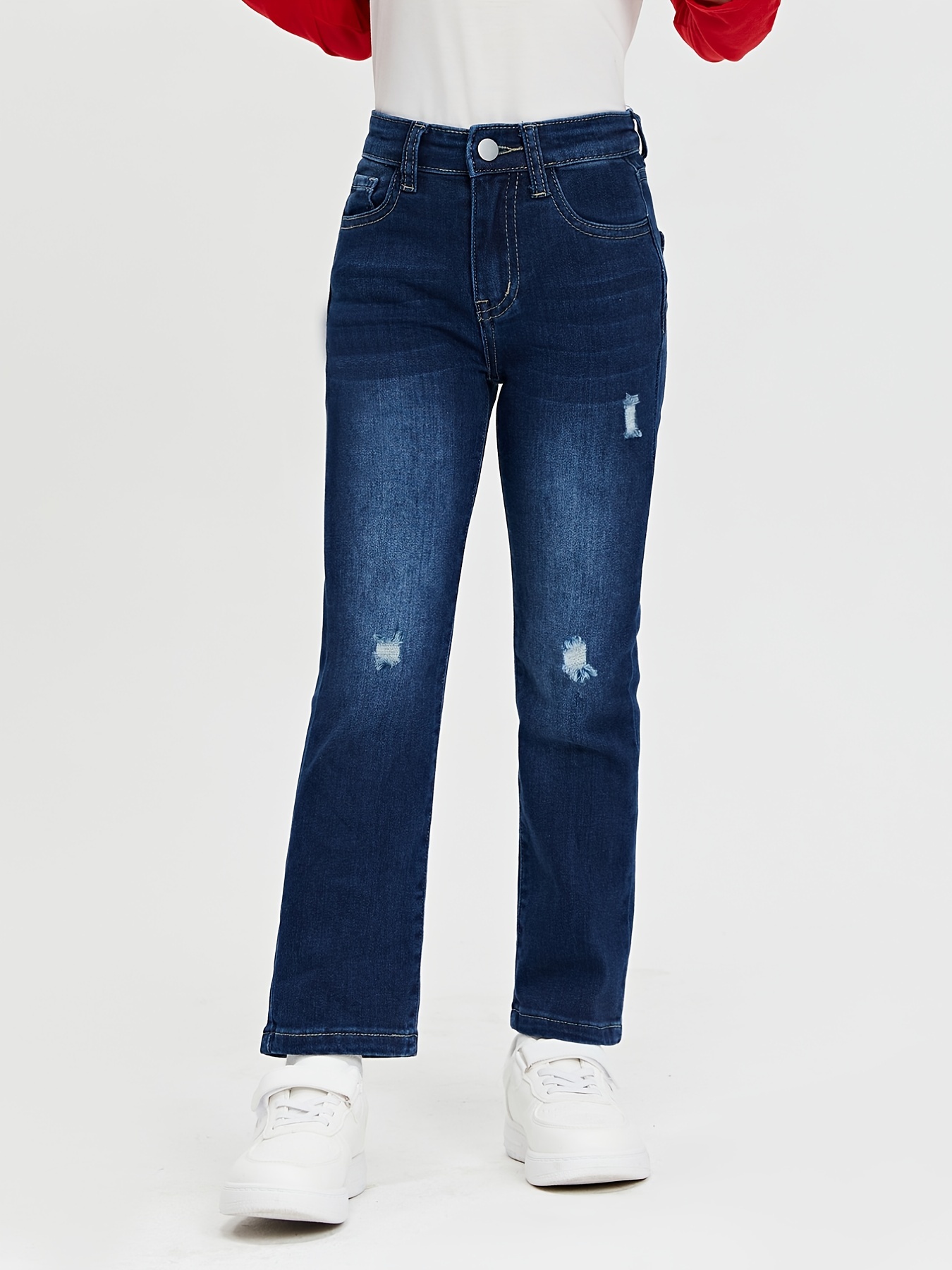 Straight Leg Jeans Outfit Casual