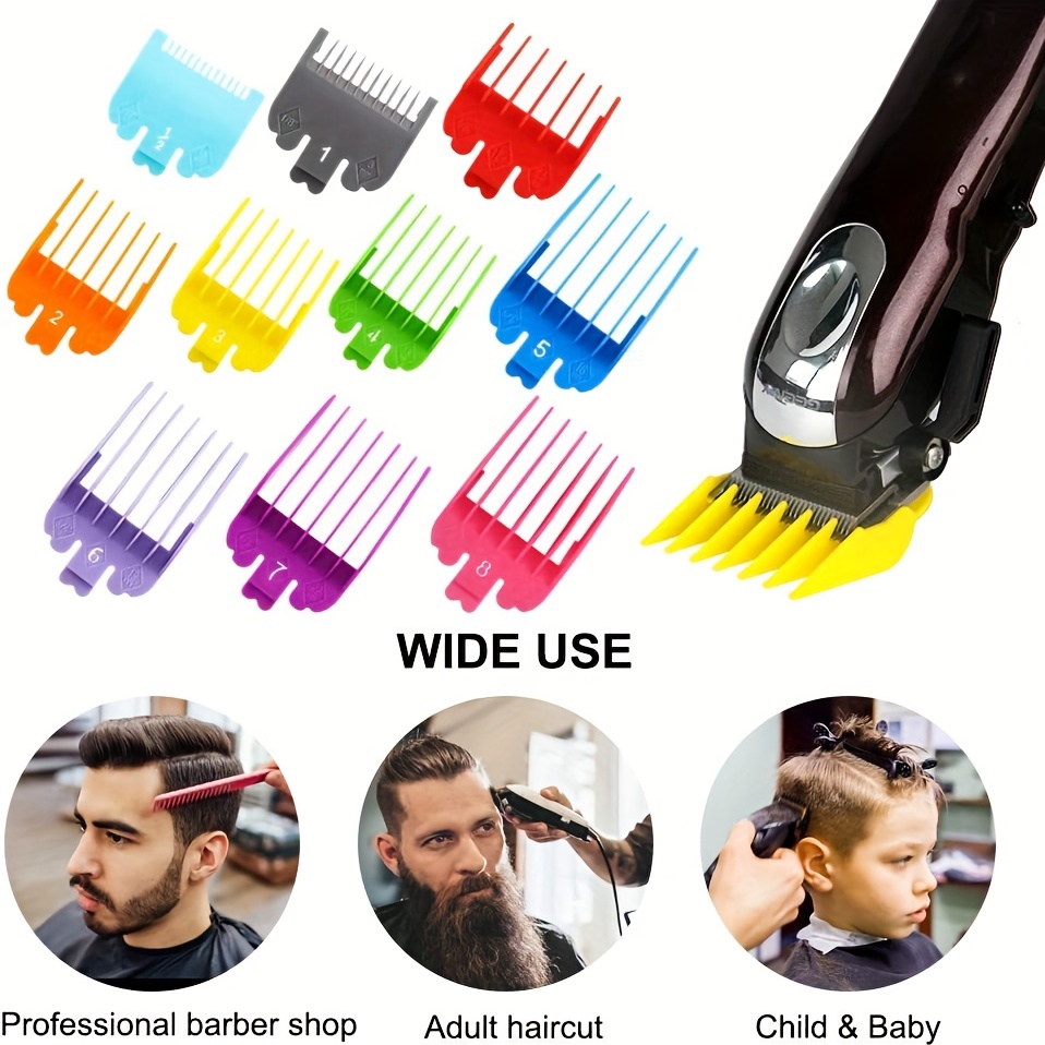 Upgrade Hair Clipper Professional Replacement Guide Combs - Temu